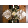 thumbnail image 2 of Contemporary Home Living Round Braided Woven Round Placemats - 15" - Metallic Champagne Gold - Set, 2 of 8