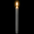 thumbnail image 5 of Northlight LED Flickering Flameless Taper Church-Top Christmas Candles - 9.75" - White - Set of 2, 5 of 10