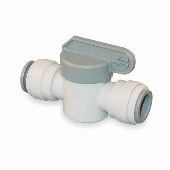 John Guest Multi-Turn Stop,1/2 In PF x 1/2 In PF PISV0416S