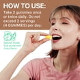 thumbnail image 4 of Multi Mushroom Supplement Gummies 2500mg with Cordyceps, Reishi & Chaga, Immune Support, Blend Assorted Fruit Flavors, 80 Gummies, 4 of 5