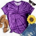 thumbnail image 2 of Birdeem Fashion Woman Causal Printing Round Neck Blouse Short Sleeve T-Shirt Summer Tops, 2 of 3