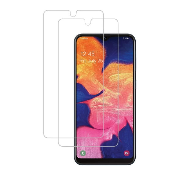 VIESUP 2Pack Screen Protector Compatible with Samsung Galaxy A10e Tempered Glass 9H Hardness, Anti Scratch, Bubble Free, Easy to Install HD Clear Protective Film