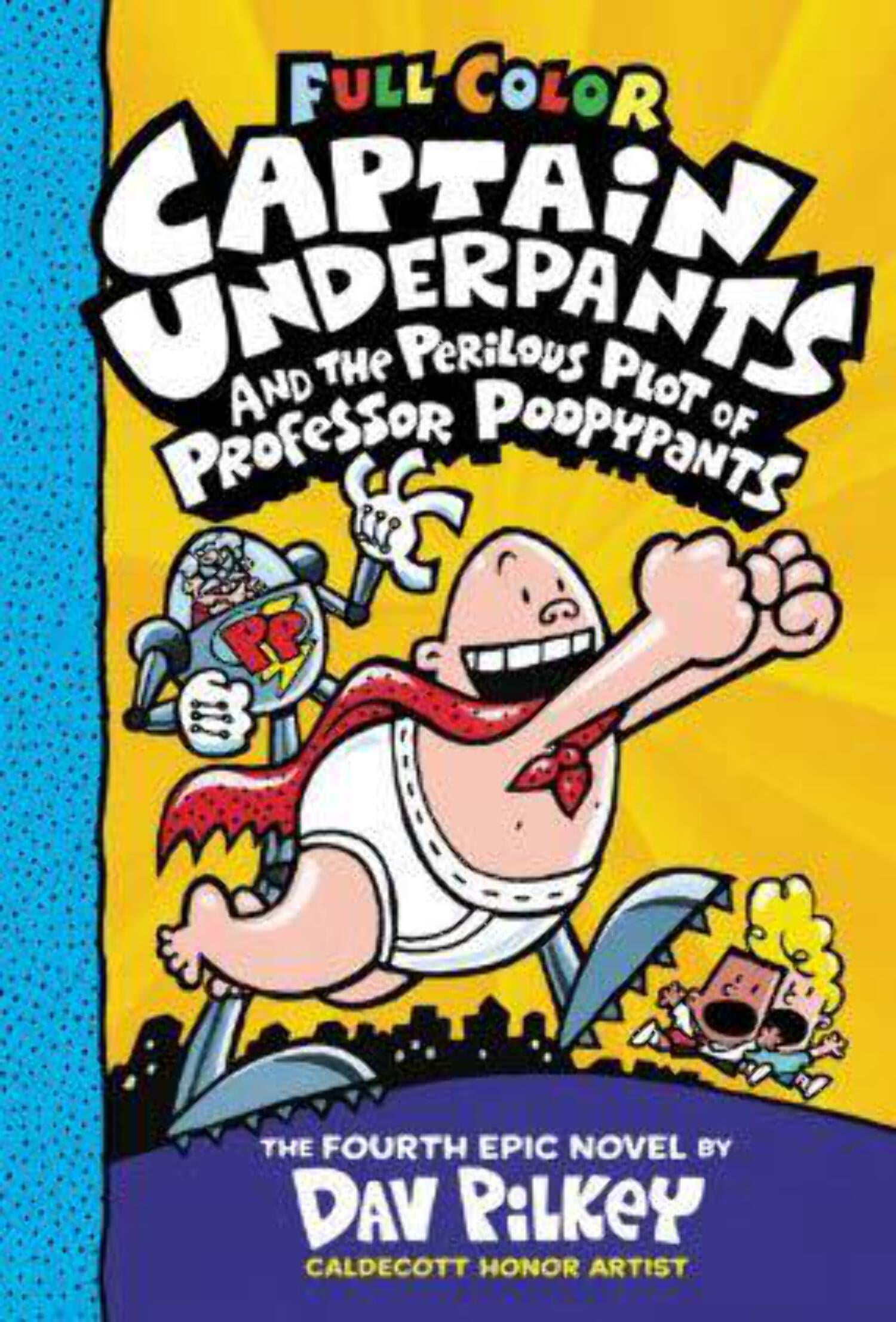 Captain Underpants Books 1-12 Complete FULL COLOR Collection (Hardcover)
