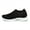 BlackWhite, variant on REUR RO RO Mens Running Shoes Slip-on Walking Sneakers Lightweight Breathable Casual Soft Sole
