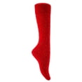 thumbnail image 2 of Lian LifeStyle Big Girl's 5 Pair's Exceptional High Crew Wool Socks Non Slip, Cozy and Cool HR1412 Size 6-9 (Coral), 2 of 4