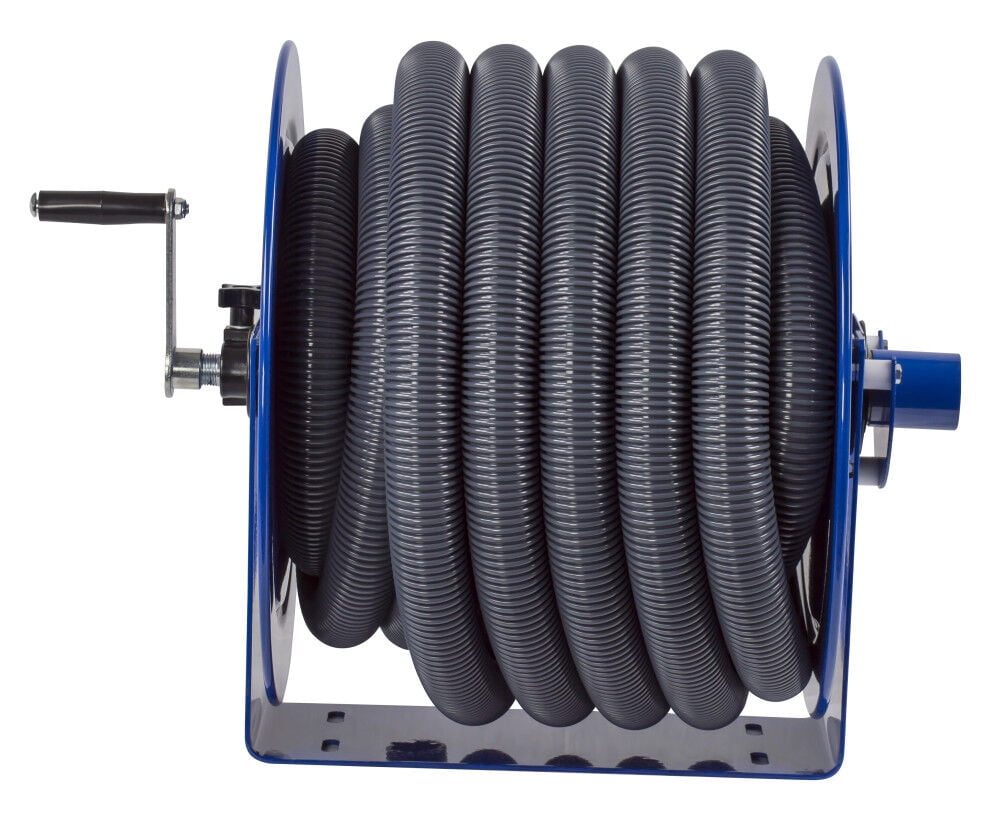 Coxreels Hose Reel Vacuum Only Direct Crank Rewind 1 1/2In 2In Id 35' Hose Capacity