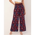 thumbnail image 2 of Moomaya Palazzo Loose Fit Printed Rayon Pant - Women's Stylish Palazzo, 2 of 9
