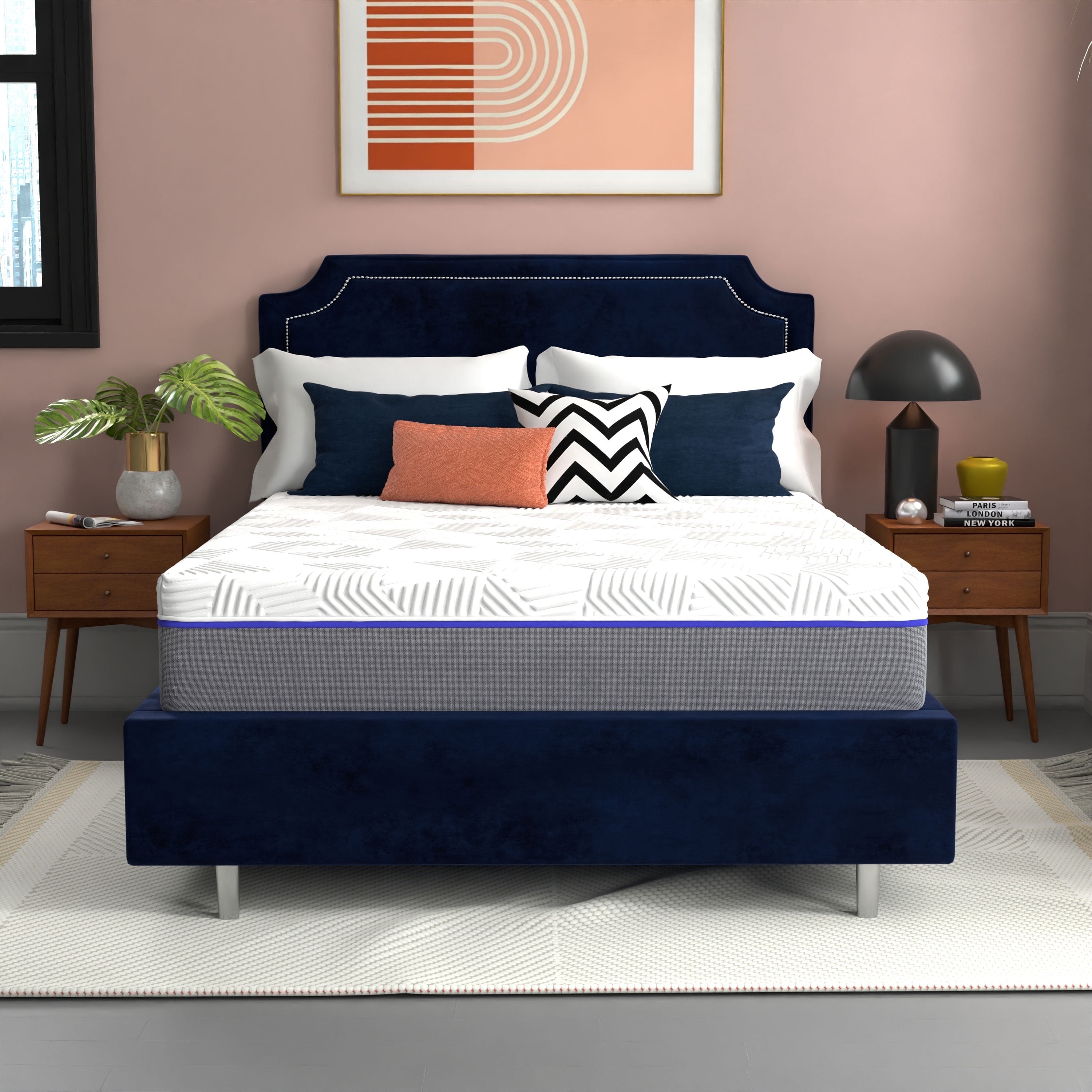 Layla Copper Infused Memory Foam Mattress Twin XL|Flippable