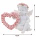 thumbnail image 5 of XWQ Decorativo Miniatura Angel Memorial Resin Garland Angel Baby Rose Statue for Garden XWQ 715087842, 5 of 6