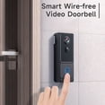 thumbnail image 4 of CHUANK Smart AI Human Detection Doorbell Camera Wireless with Chime Ringer  4G WiFi  2-Way Audio  1080P Night Vision  Cloud Storage  IP65 WaterproofDoorbell, 4 of 7