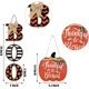 thumbnail image 2 of Boo Sign Y Wood Pumpkin Thankful And Blessed Sign Harvest Fall Decoración De Halloween Acción De Gracias Colgando Decoración De La Puerta De La Pared Jormftte WMZY-742, 2 of 7