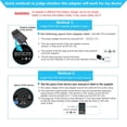 12V 1A AC - DC Adapter - 11 Changeable Plugs, 100 - 240V Input, 6FT ...