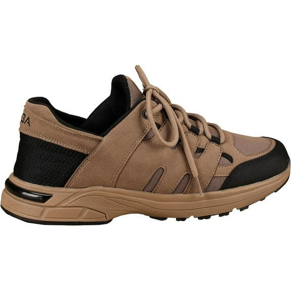 Zeba Men's Hands Free Slip-On Walking Shoes (Desert Suede, 9)