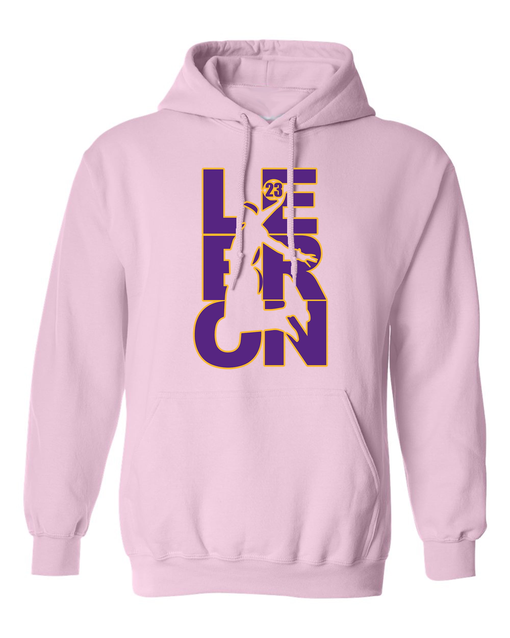 New Lebron Fan Wear Cleveland Basketball Front and Back DT Sweatshirt Hoodie