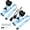 Blue, variant on 2 Set Universal 3pt Adjustable Retractable Lap Suitable for Modification Belts Kit for Go Kart,Club Golf Cart,Van,UTV,VR, Buggies, Minivan,Pickup and Truck (Beige)