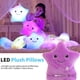 thumbnail image 1 of Juguetes De Pentagrama Sonreído Smiled Pentagram Toys Sleep Aid Lindo cojín de felpa para niños y niñas (púrpura) DQrwqpou libre de BPA, 1 of 4