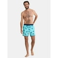 thumbnail image 2 of George Men's & Big Men's Dolphin Hem Swim Trunks, 7" Inseam, Size XS-3XL, 2 of 5
