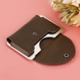 thumbnail image 2 of Eatbuy Credit Card Holder-Retro Men Leather RFID ID Credit Card Holder Protector Money Wallet Clip Card Case(Coffee), 2 of 7