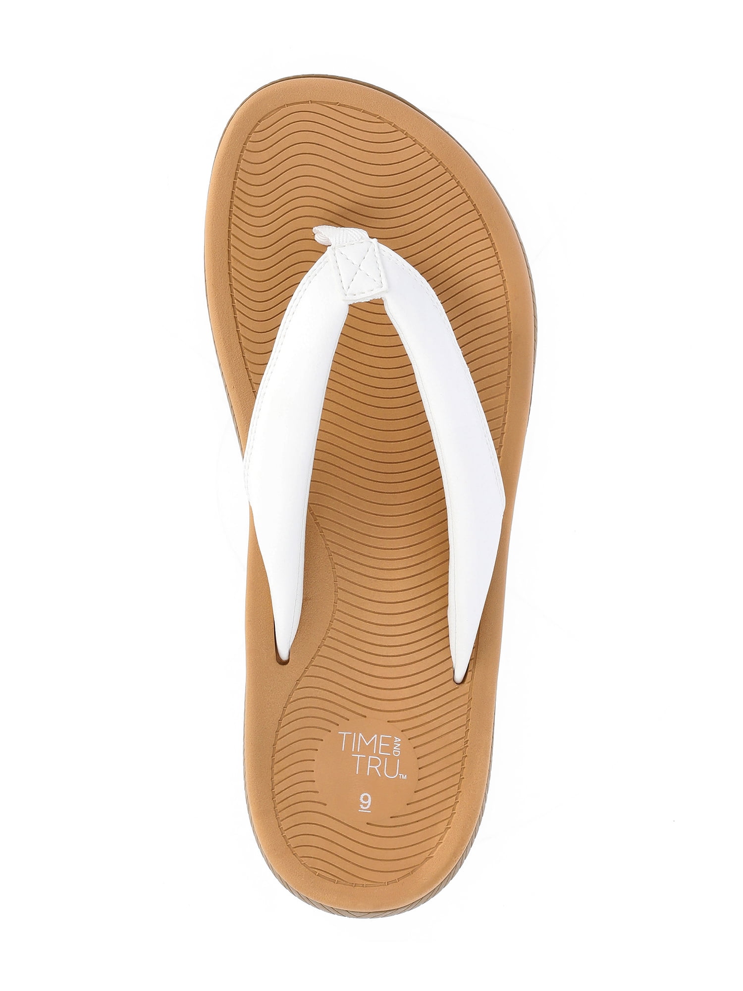 Time and Tru Women's Flip Flop Sandals