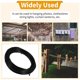 thumbnail image 3 of Houderco De Acero Inoxidable Negro Flexible Y Fuerte Para Colgar Decoraciones Y De Bricolaje, 3 of 7