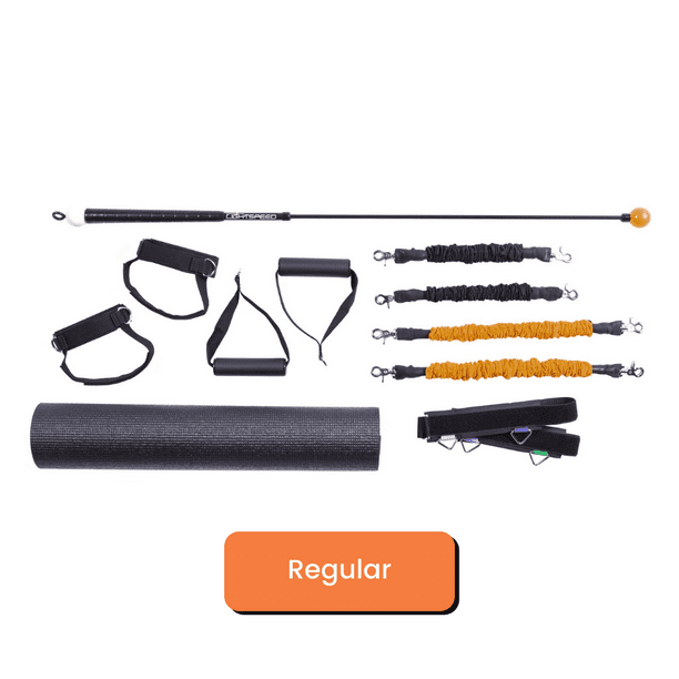 Orange Whip Power Strap & Speed Kit, Regular, Golf Fitness & Swing 