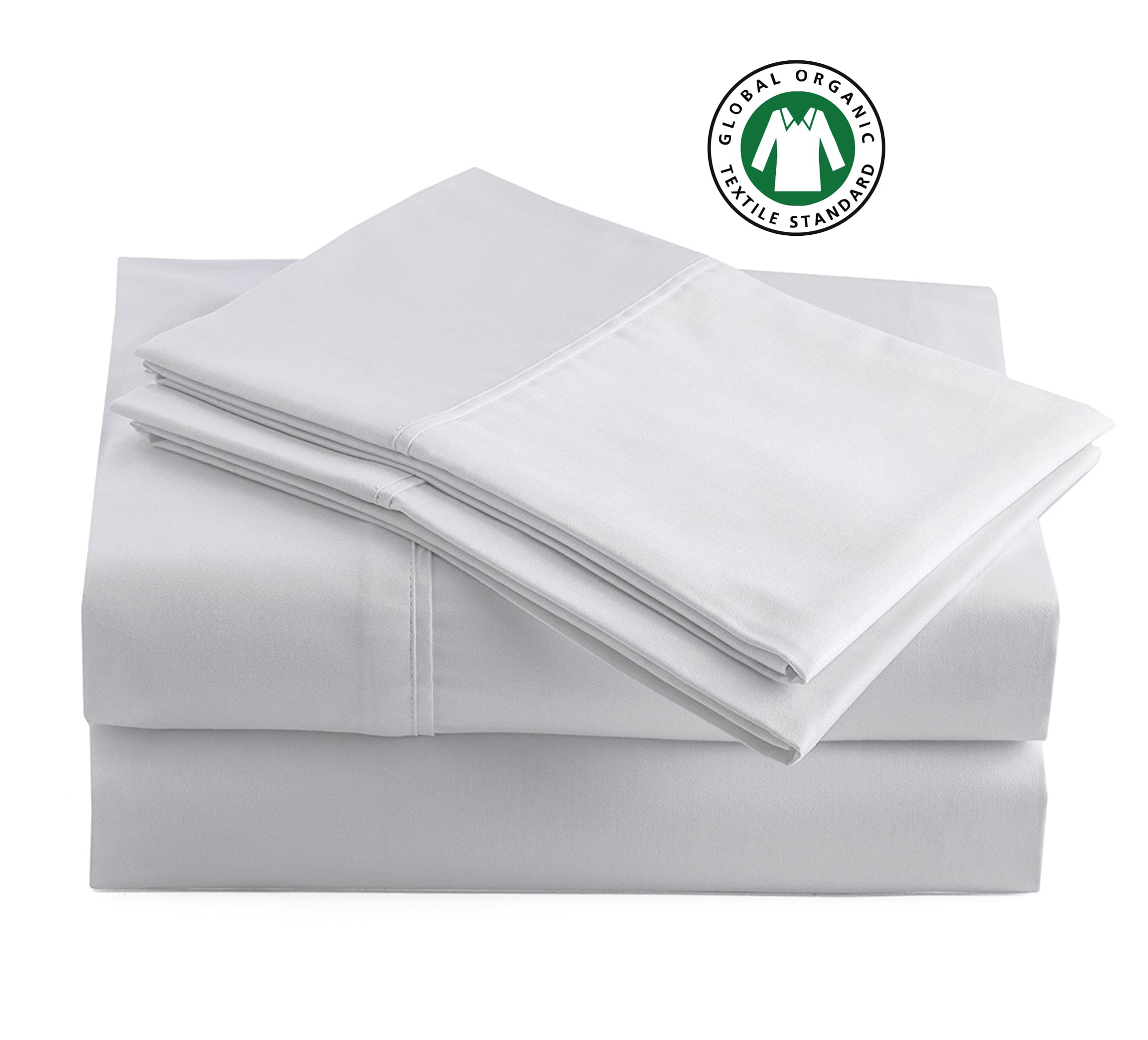 Certified Organic 100 Cotton Soft And Brushed Twin High Rise Sheet Set