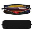 thumbnail image 2 of Sikiie Night Rainbow Sparkles Leather Pencil Case, Makeup Pouch, Zipper Pouch for Daily Essentials, Storage Organizer, Cosmetics and Stationary Bag, 2 of 7
