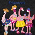 thumbnail image 3 of CafePress - Retired Flamingos T Shirt - Womens Football Shirt, 3 of 4