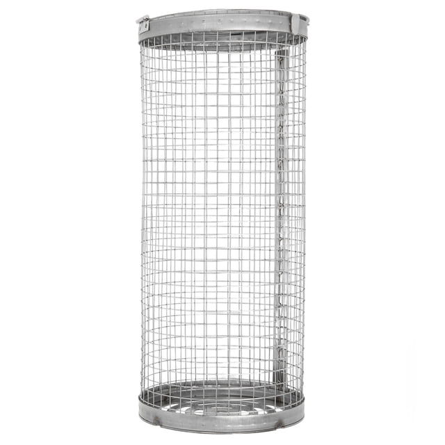 Cesta para Asar con Ruedas Malla de Alambre de Acero Inoxidable Cesta para Parrilla Cilíndrica Cesta para Parrilla con Ruedas para Barbacoa Tubo de Red Redondo para Barbacoa ANGGREK Otros