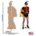 thumbnail image 4 of Graphiques Avancés Robin Taille Réelle Cardboard Découpe Standup - Série Télévisée Batman et Robin des Années 1960, 4 of 10