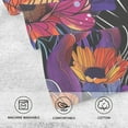thumbnail image 4 of Bold Wildflowers Hand Towels Cotton Bath Towels Large Face Towels Absorbent for Bathroom 2 Packs, 4 of 8