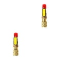 thumbnail image 3 of Speravity Refrigerador universal Conector de manguera adaptador de 1/4 a 5/16 pulgadas Válvulas de bola de Accesorio a prueba de fugas Amarillo 2piezas Speravity CBP296860, 3 of 6