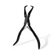 thumbnail image 1 of Hair Extension Pliers Stainless Steel Hair Extension Tools Microlink Bead Remover Pliers for Hair E black, 1 of 5