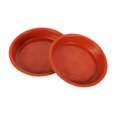 thumbnail image 2 of Arkzeo 10Pcs Plant Flower Pot Tray Base Plant Saucer Round Drip Plant Flowerpot Trays Pot Indoor Outdoor Home Garden Supplies Pb140 13.9cm, 2 of 6