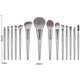 thumbnail image 2 of Juego de 14 brochas de maquillaje, herramientas cosméticas para brochas de maquillaje, Lucky B, 2 of 5