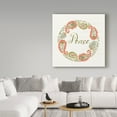 thumbnail image 3 of Trademark Fine Art 'Home for the Holidays Peace' Canvas Art by Lisa Audit, 3 of 3