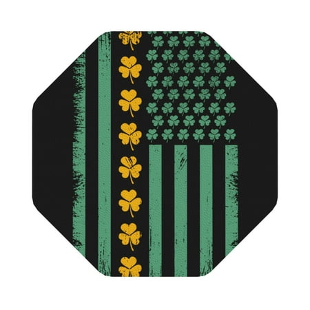 

Zeuib American doctor Print Set of 6 Coasters for Drinks Glass & Cups Stain Protection Table Coaster Set Decorative Coffee Cup Coasters Housewarming Gift for Home Decor Octagon