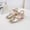 E071-Gold, variant on Girl's Rhinestone High Heel Sandals Fashion Sparkly Dress Shoes Suitable for Children Aged 4-12 Perfect for Parties and Weddings