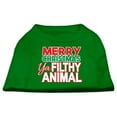 thumbnail image 1 of Ya Filthy Animal Screen Print Pet Shirt Emerald Green Xxxl (20), 1 of 4