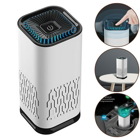 

CENL Car Portable Air Cleaner For Home Car Filters Low Noise Air Cleaner Desktop
