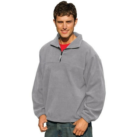 Inner Harbor 00820599189746 QUARTER ZIP PULLOVER FLEECE 51 FOXY GREY 3XL
