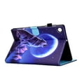 thumbnail image 7 of Allytech Case for Lenovo Tab M10 Plus TB-X606F / TB-X606X 10.3 Inch FHD (2020 2nd Gen), Slim Fit PU Leather Auto Sleep Wake Kickstand Protective Shockproof Case Cover for Girls Women - Wolf, 7 of 7