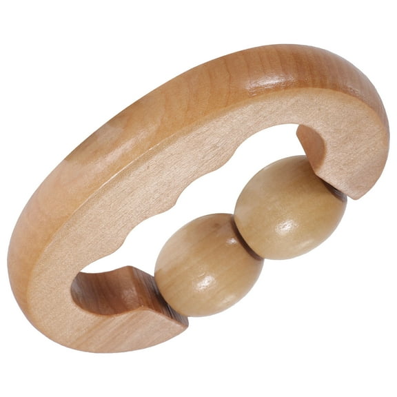 Niceauty Wooden Back Stretching Tool Muscle Massage Roller 1Set