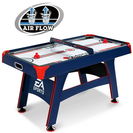 EA Sports 60 Inch Air Powered Hockey Table with Overhead Electronic ... EA Sports 60 Inch Air Powered Hockey Table with Overhead Electronic ...