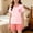 Pink4017, variant on Amidoa Girls Summer Outfit Sets 2 Piece Graphic T-Shirt Short Sleeve and Shorts Set Kids Clothing Sets Blue Size 6