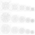 thumbnail image 1 of 15 Pieces Mandala Dot Painting Tool Stencils Set, Reusable Mandala Stencil Template for Rock Wood Ca, 1 of 5