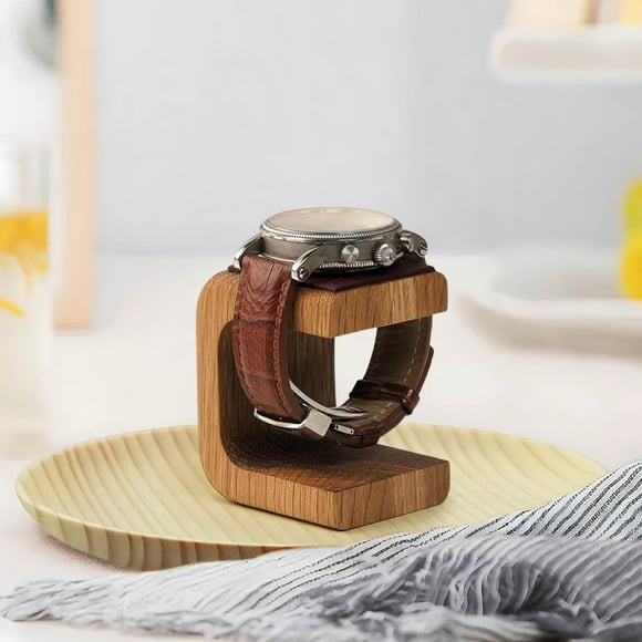 Watch Display Stand For Men Wooden Wristwatch Watch Bracelet Storage Stand Showcase For Retail