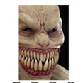 thumbnail image 2 of Una pieza Demonio de dientes agrietados "Stalker" Demonio aterrador Máscara de látex de Halloween Calabaza de Halloween Cara de terror divertida Accesorios para fiestas de disfraces Juguetes de cospla, 2 of 5