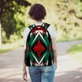 thumbnail image 6 of Lightweight Backpack Geometry School Bag Travel Laptop Daypack for Men Women Casual Rucksack, 6 of 6