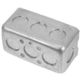 thumbnail image 5 of PBPBOX Electrical Outlet Boxes Electrical Outlet Box Silver Galvanized Steel Weatherproof 1Set, 5 of 7